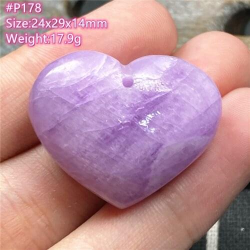 Top Natural Purple Kunzite Stone Pendant Jewelry For Women Man Crystal 24x29x14mm Healing Love Gift Silver Beads Gemstone AAAAA