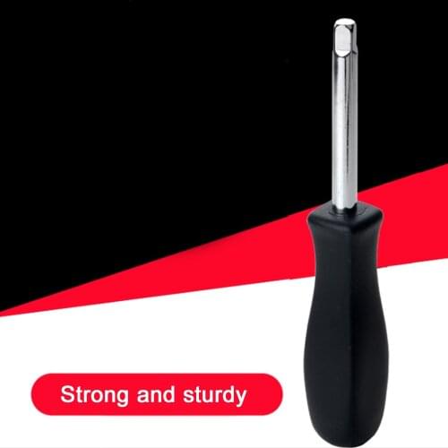 1/4 Dual-purpose Socket Wrench with 6.3mm Socket Wrench Tool Bottom Hole Connection Handle Alloy Steel Socket Wrench Accessories