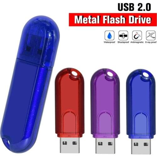 High speed plastic USB 2.0 Flash Drive High Quality 32GB 64GB128GB U Disk Pendrive 4GB 8GB 16GB Pen Drive U Stick Memory Stick