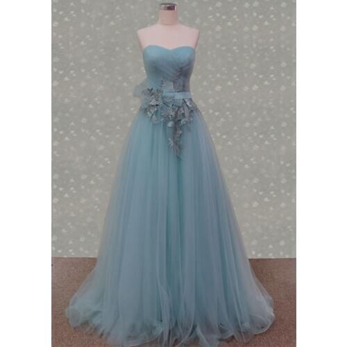 Vestido de festa longo a-line new fashion sexy sweetheart 2016 long women formal dress party evening elegant Dress free shipping