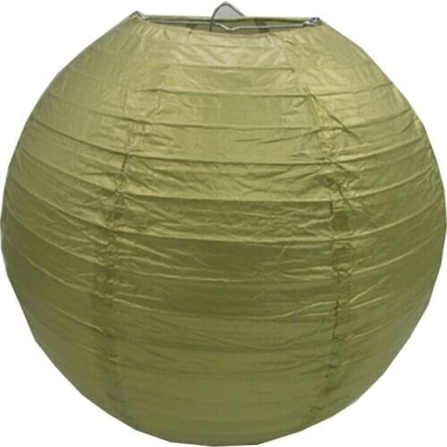 10pcs decorative gold or silver Paper Lantern Paper Lampion party Christmas decoration