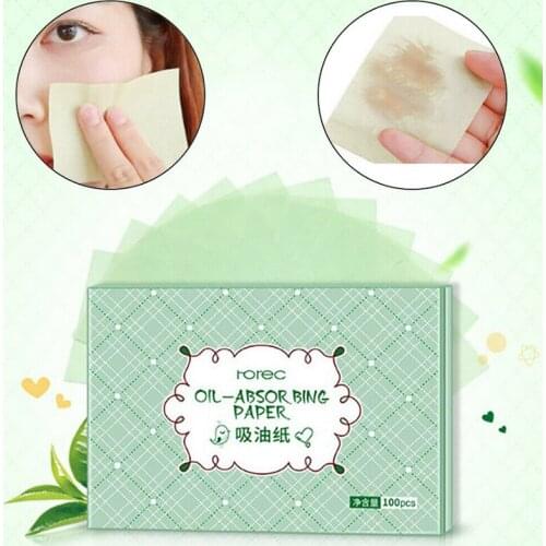 100sheets/pack Facial Oil Blotting Sheets Paper Cleansing Face Oil Control Absorbent Paper Beauty makeup tools