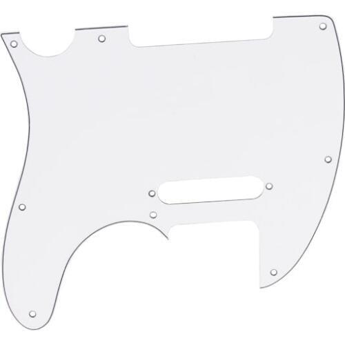 3 Ply 8 Screw Holes White Pickguard For Fender Telecaster Guitar Replacement Part Anti-scratch