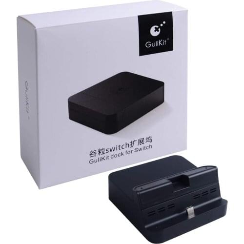 Gulikit - Portable NS05 Docking Station for Nintendo Switch, with USB-C, PD, Charging Stand Adapter, USB 3.0 Port