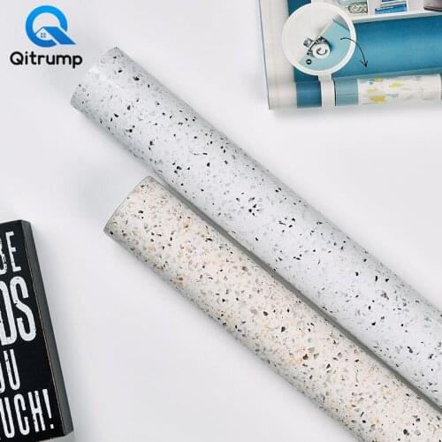 Hot Sale Contact Paper Waterproof Marble Pattern Self-adhesive Wallpaper PVC Bedroom Kitchen Renovation Sticker Home Improvement