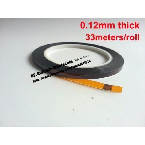 15mm*33M* 0.12mm thick, High Temperature Resist Polyimide Film tape fit for Insulate, Motor Insulation