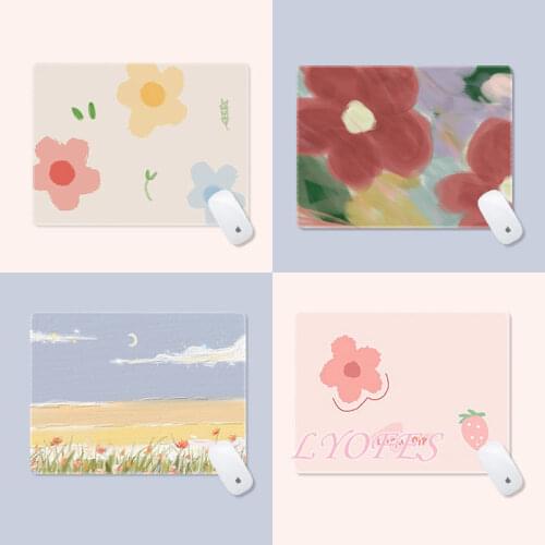 Cute Mouse Pad Kawaii Mouse Pad Deskpad Gaming Wrinting Cute Desk Mats for Office Home PC Computer Keyboard Protector