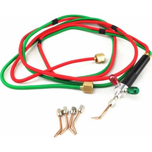 Mini Welding Torch Acetylene Propane Hydrogen Propylene MPP Gas for Steel Copper Gold SIiver Joint Melt Braze Solder Welding