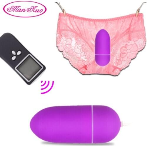 Man Nuo Vibrating Jump Egg G-Spot Vibrator Bullet Waterproof Mute Egg Wireless Remote Control Adult Sex Toys For Women Couples
