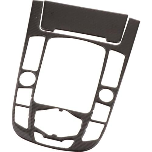 Carbon Fiber Console Gear Shift Panel Cover Sticker For Audi Q5 10-12