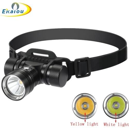 XML-L2 LED Diving Headlamp Super Bright Swimming Headlight 100M Waterproof High Power Flashlight Diver Submarine Head Torch