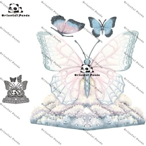 New mold 2021 Campervan metal Butterfly 3D card shape mold DIY mold cutting new mold above the cloud die cuts for card making