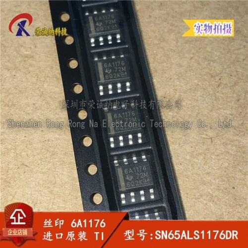 100% New&original In Stock TI SN65ALS1176DR 6A1176 SOP-8