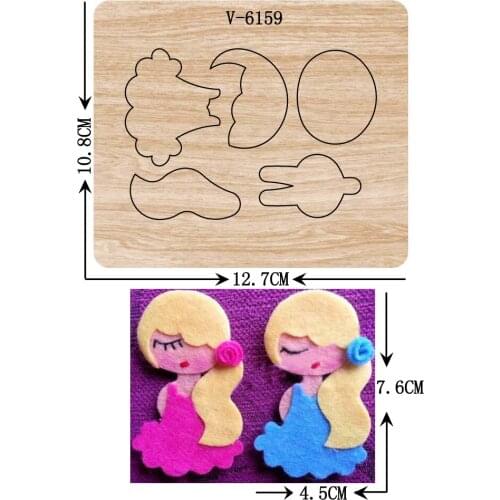 New wooden dies cutting dies for scrapbooking Multiple sizes V-6159