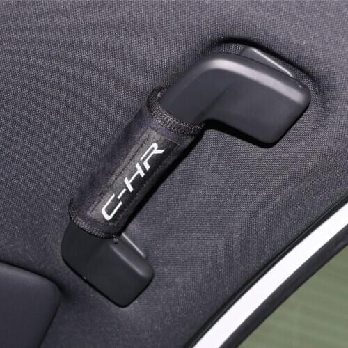 Car styling Interior Roof Handrail Protector Cover for Toyota C-HR Auto Accessories