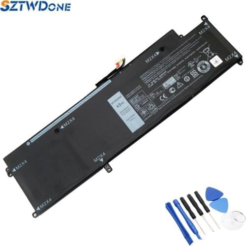 SZTWDONE P63NY New Laptop Battery for DELL Latitude 13 7370 N3KPR XCNR3 WY7CG 7.6V 43WH 5381MAH