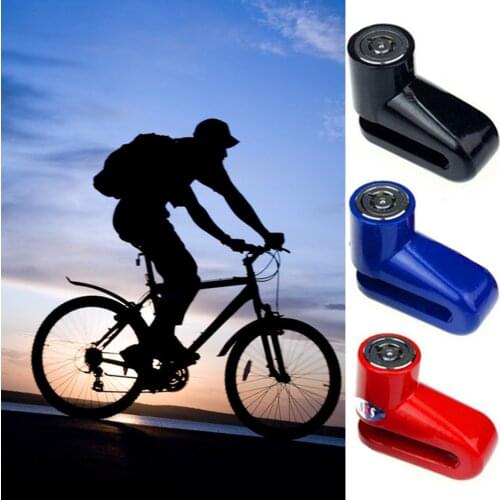 Mini Bicycle Cycling Motorcycle Cable Lock Security Safe Rotor Disk Disc Brake Wheel Lock Anti-theft Lock with 2 Keys