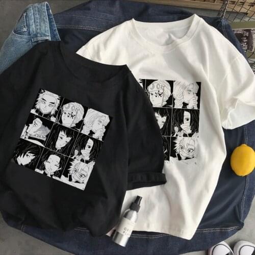 Punk Loose Harajuku Japan Prison School Tops Women Ghost Blade Anime Comic Vintage Casual Cool Streetwear Manga Women T-shirt