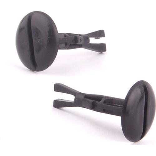 50x Nylon Front Fender Bumper Cover Pin Retainer Clip Fastener 47749-58010 15x25mm Fit 4Runner Highlander Sienna Solara