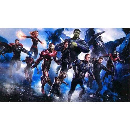 5D DIY Diamond Painting Revenge Cartoon People Full Round Diamond embroidery Cross stitch Diamond crystal Wall Painting