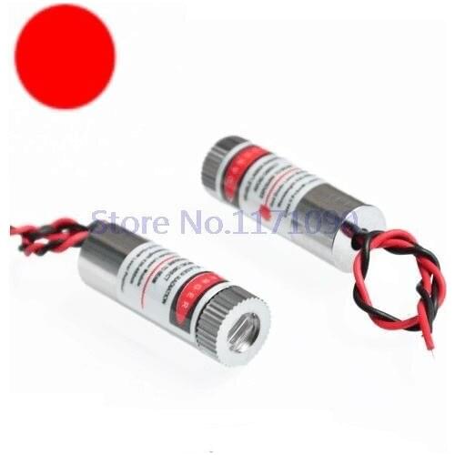 + 650nm 5 mw red dot laser Module Glass Lens Focusable