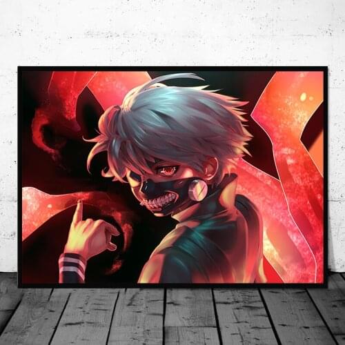 Anime Poster Tokyo Ghoul Anime Wall Decoration Poster Art Prints 20 x 28 Inches,No Frame