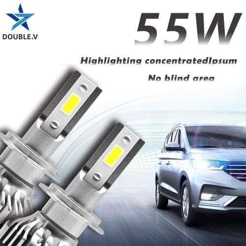 Car Led Lamp H1 H3 6000K H4 H11 Led H7 Led Headlights 12V 24V 36V Car bulb Lampada H1R2 9005 HB3 9006 HB4 Fog Light e90 golf 7
