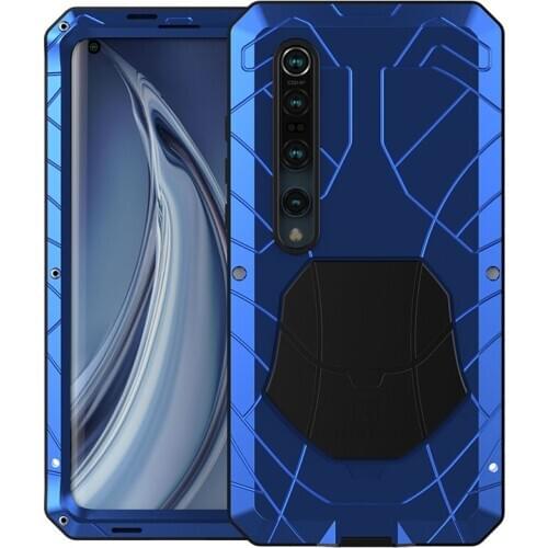 Imatch Case For Xiaomi Mi 10 Pro Lite Phone Case Hard Aluminum Metal Tempered Protector Heavy Duty Cover For Xiaomi 10 Pro