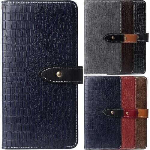 Leather Case Cover for Motorola E7 E6 G8 Play G4 G5 G5S G6 E4 E5 Moto One G Power P30 Note G8 Power Lite Crocodile Pattern Case