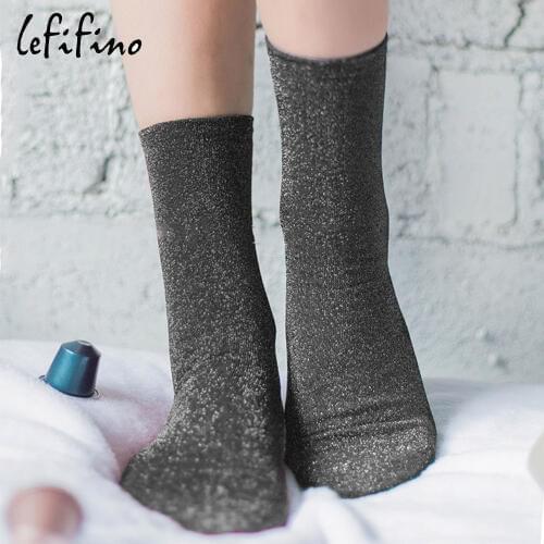 LeFifino Women's High Socks