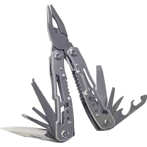 Multifunction Stainless Steel Multi-tool Pocket Knife Pliers Folding Pliers Mini Portable Folding Pliers T4025 Multifunctional