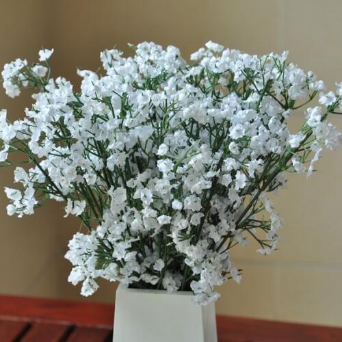 Cheap Rustic Style 2 Forks Silk Flower bouquet for wedding home decoration Garden Decor