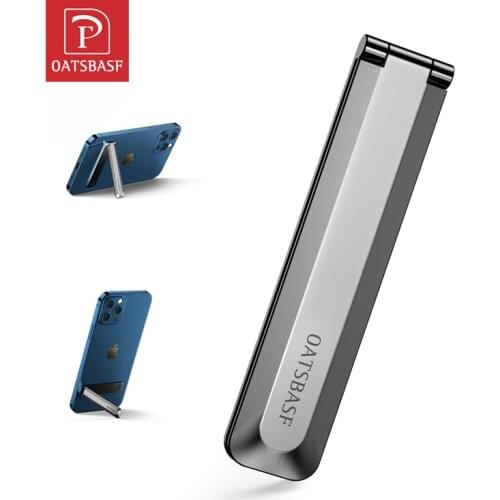 Oatsbasf Mobile Phone Stand Holder Mini Foldable Bracket For iPhone Samsung Xiaomi Huawei