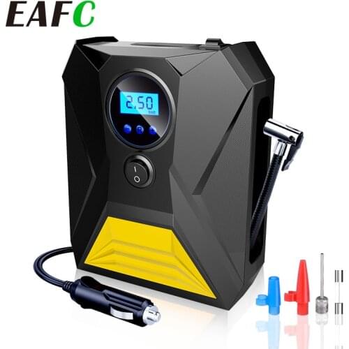 Portable Auto Air Pump Car Air Compressor Pump 150PSI Car Tire Pump Air Compressor with LED Light for Car Motorcycle