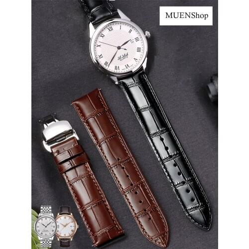 Watchband Soft Calf Genuine Leather Watchband 18mm 19mm 20mm 21mm 22mm 23mm 24mm Leather Watch Band for Accessories Wristband