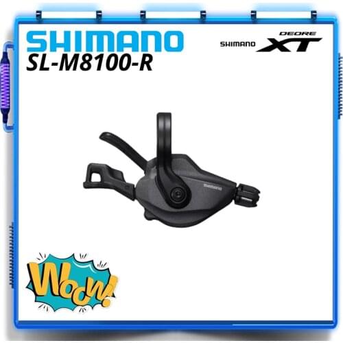 SHIMANO Deore XT M8100 Shift Lever SL M8100 RAPIDFIRE SL-M8100 Right Shift Lever XT 12s 12speed Derailleurs MTB Shifter Lever