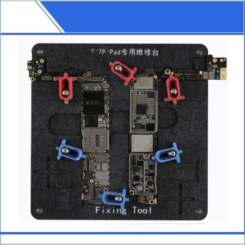 High Temperature Resistant Motherboard PCB Holder Fixture Jig Work Station for iPhone 6 6P 6S 6SP 7 7P Logic Board Clamps