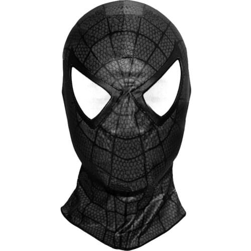 High Quality Full Head Mask Spandex Black & Red Masks for Halloween Party and Birthday Gifts