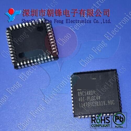 10pcs STC89C54RD+40I-PLCC44 STC89C54RD PLCC44 New Original