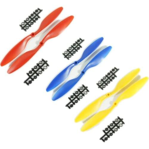 25.4cm 1pair 10inch Plasitc Abs 10x4.5 Propeller F450 1045 Propeller 10x4.5 Drone Quadcopter Accessories Parts Cw Ccw Propeller