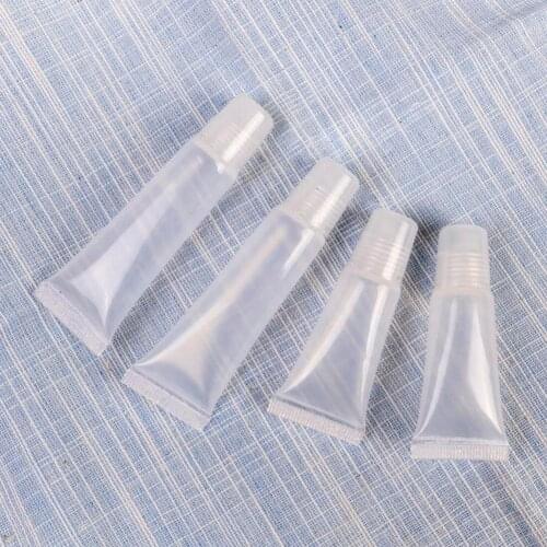 Lip Gloss Base Tube Diy Lip Glaze Making Tools Disposable Women Tools Tube Lip Makeup Syringe Gloss Accessories D0S0