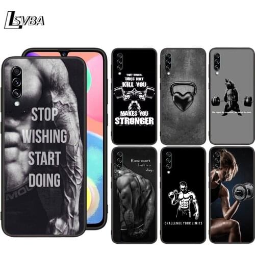 Bodybuilding Fitness For Samsung Galaxy A90 A80 A70 A70S A60 A50 A40 A30 A30S A20S A20E A10 A10E A10S Phone Case