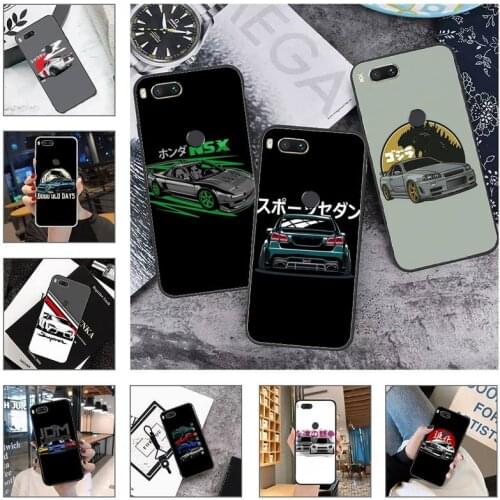 Racing car JDM cartoon Phone Case For Xiaomi Mi Redmi Note 8T 9T 9S 9A 10 7 8 9 Lite pro