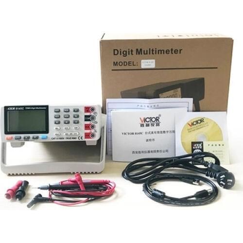 VC8145 Bench Top Multimeter 1000V 20A Digital Multimeter Auto Range Multimetro Digital Voltmeter Ohm DCV/ACV/DCA/ACA