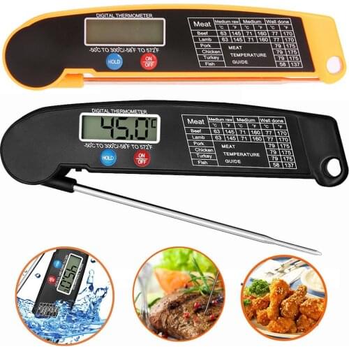 Digital Food Cooking Thermometer Measuring Tool Kitchen BBQ Grill Meat Probe Temperature Meter BBQ Cooking Tools