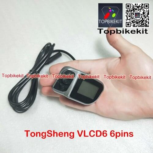 Tongsheng small display VLCD6 Display 6 pin connector For TSDZ2 Mid Drive Motor 250W 350W 500W Tongsheng motor parts TSDZ2 Parts