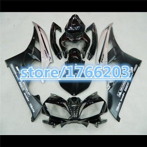 Fairing kit for YZFR6 2006 2007 YZF R6 YZF-R6 06-07 YZF600 R6 06 07 HOT silver black BBF