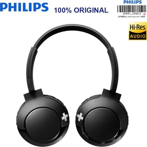 Philips Original Wireless Headphone SHB3075 HIFI Bluetooth 4.1 With Mic Noise Reduction for Galaxy S8/S9/S10 Note 8/9 Smartphone