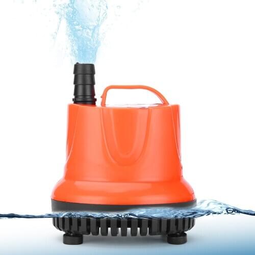 Submersible Water Pump Aquarium Fish Pond Tank Bottom suction Spout Control Clean Water change filter manure suction pump
