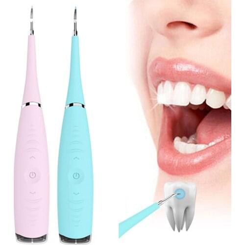 Portable Electric Sonic Dental Oral Dental Irrigator Tooth Calculus Tartar Remover Stains Smoke Scaler Teeth Whitening Cleaner
